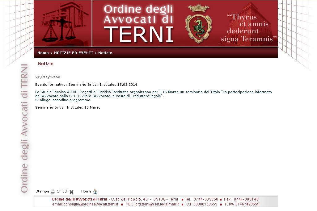 Articoli su di noi